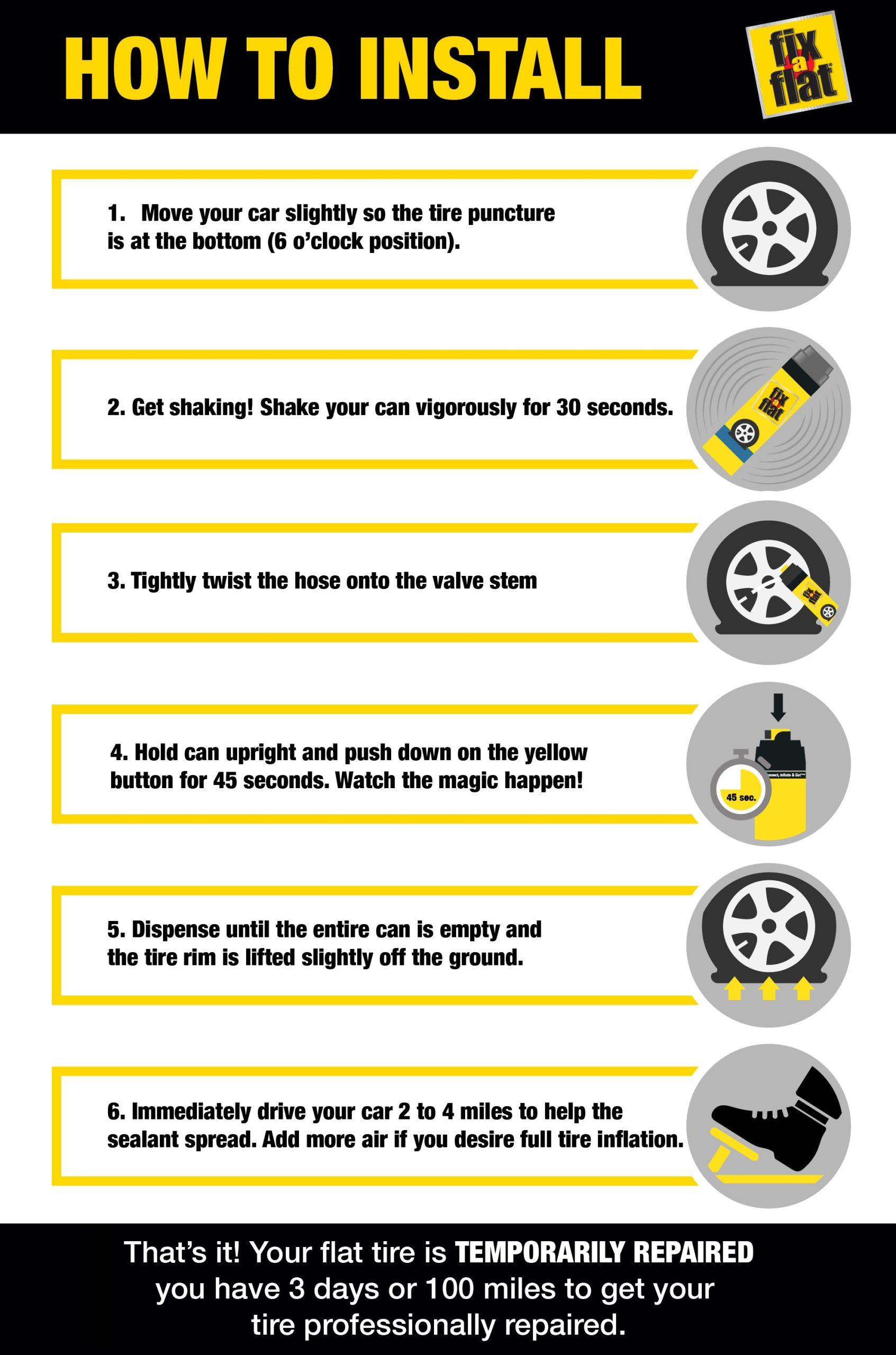 How to Use Fix a Flat