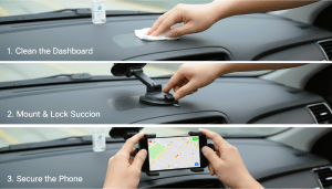 Lineup of top-rated suction cup phone holders including iOttie, ESR, and Torras models