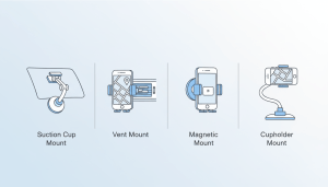 Person cleaning and reattaching a suction cup phone mount to improve grip and stability.
