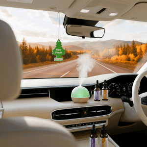 Mini diffuser in car