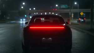  tail light failure, brake light working, car rear light problem