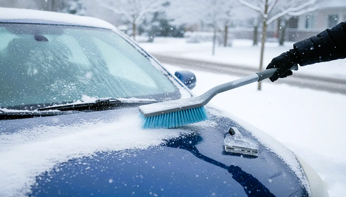 snow brush for car, ice scraper, snow brush, snow broom, snow brush that won't scratch car, winter car care, car snow removal tools,ice scraper and snow brush,how to clear snow from car, winter driving prep, snow brush guide, car snow cleaning toolkit, remove snow from windshield, best snow brush 2026, winter vehicle maintenance