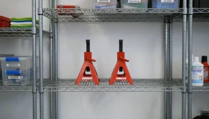 jack stand storage, jack stand inspection, maintaining jack stands