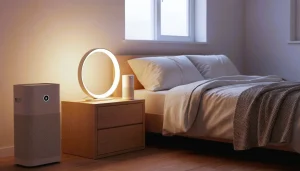 smart bedroom devices, sleep technology, smart lighting