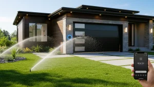 smart garage door, outdoor smart devices