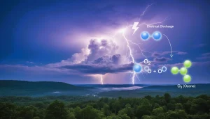 how ozone forms naturally, ozone after thunderstorm
