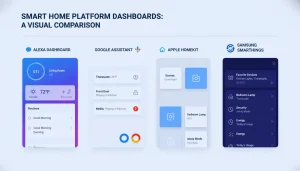 smart home platforms, Alexa vs Google Assistant vs HomeKit