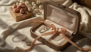 Travel jewelry case gift option for women and frequent travelers