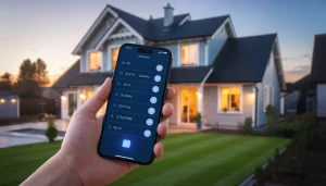 automated home lighting, energy saving lights
