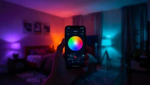 RGB smart bulbs, smart light color control