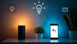 connected home system, alexa compatible lights