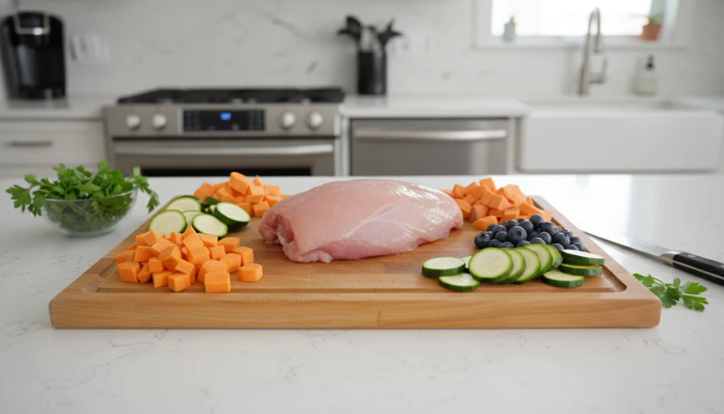 homemade dog food allergies, natural dog diet