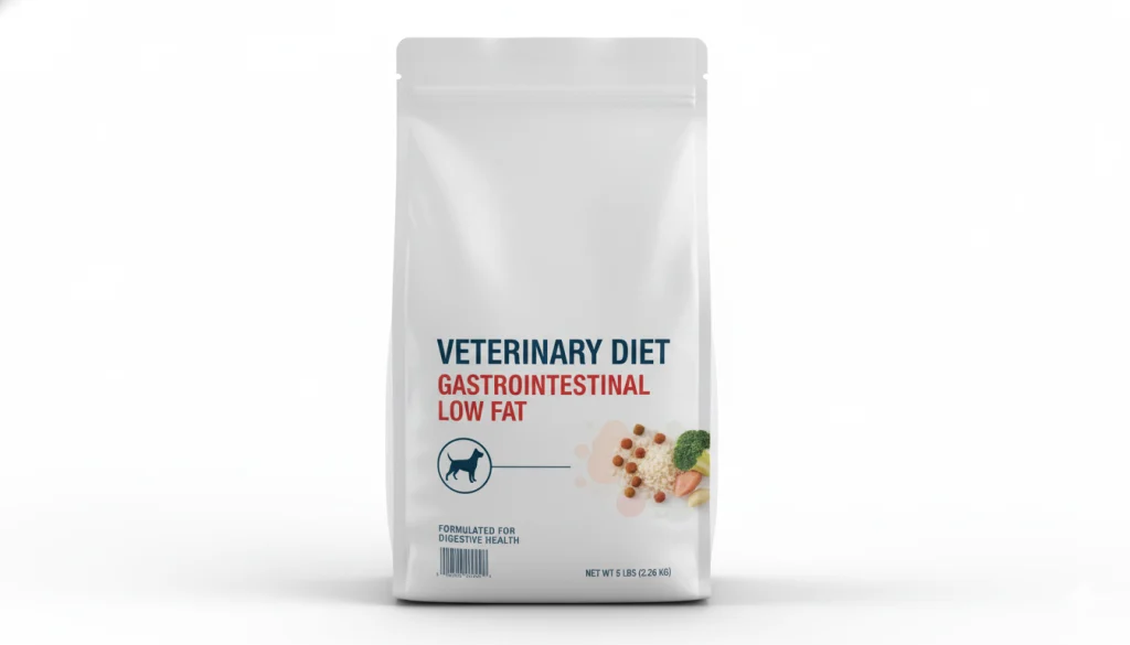 vet recommended dog food, gastrointestinal dog diet