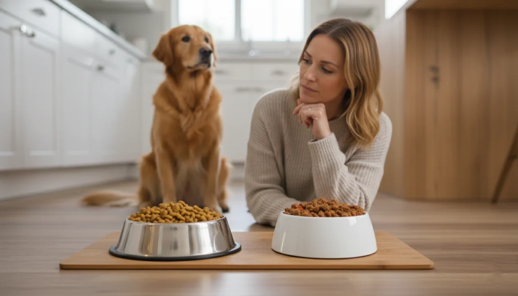 choosing dog food dog diet decision pet owner feeding dog dog nutrition guide