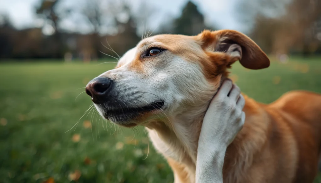 dog itching, environmental allergens, canine dermatitis